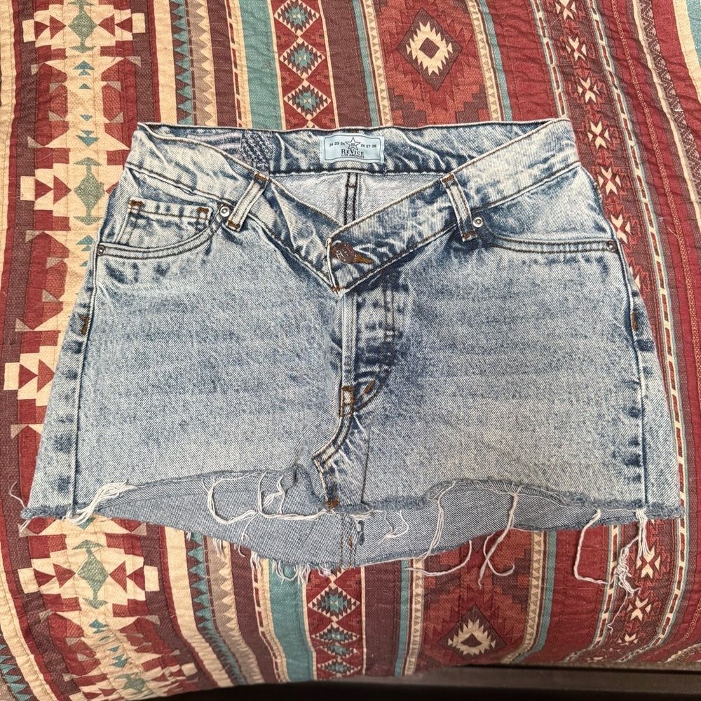 REVICE Denim Skirt size 25